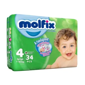 پوشک مولفیکس سایز  4